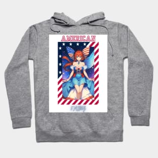 Patriotic Bow Fairy Hoodie